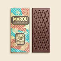 Marou Lam Dong Arabica Coffee 64% Single Origin Dark Chocolate 24g images 0