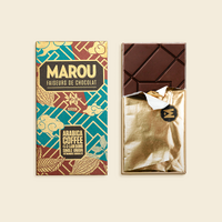 Marou Lam Dong Arabica Coffee 64% Single Origin Dark Chocolate 80g images 0