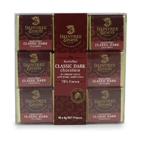 Australian Chocolate Squares Gift Pack - Dark 70% (18pc)