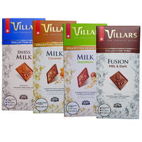 Villars Milk Chocolate Bundle (4 x 100g Bars)