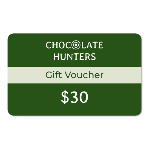 $30 Chocolate Hunters Gift Voucher