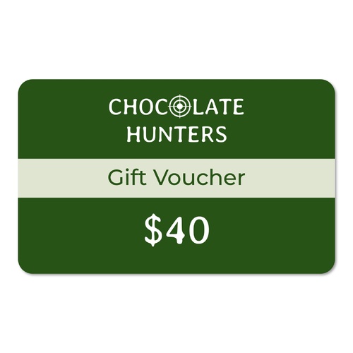 $40 Chocolate Hunters Gift Voucher