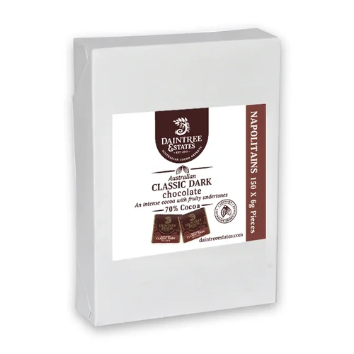 Australian Chocolate Squares 70% Dark Catering Pack (150pc)