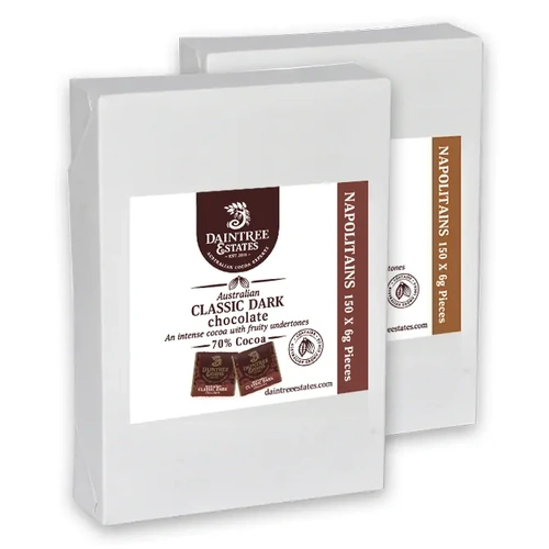 Australian Chocolate Squares Dark+Milk Combo - Catering Bundle (300pc)