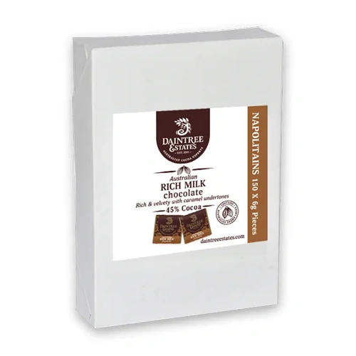 Australian Chocolate Squares 45% Rich Milk Catering Pack (150pc)
