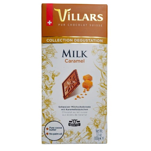 Villars Milk Caramel Chocolate 100g